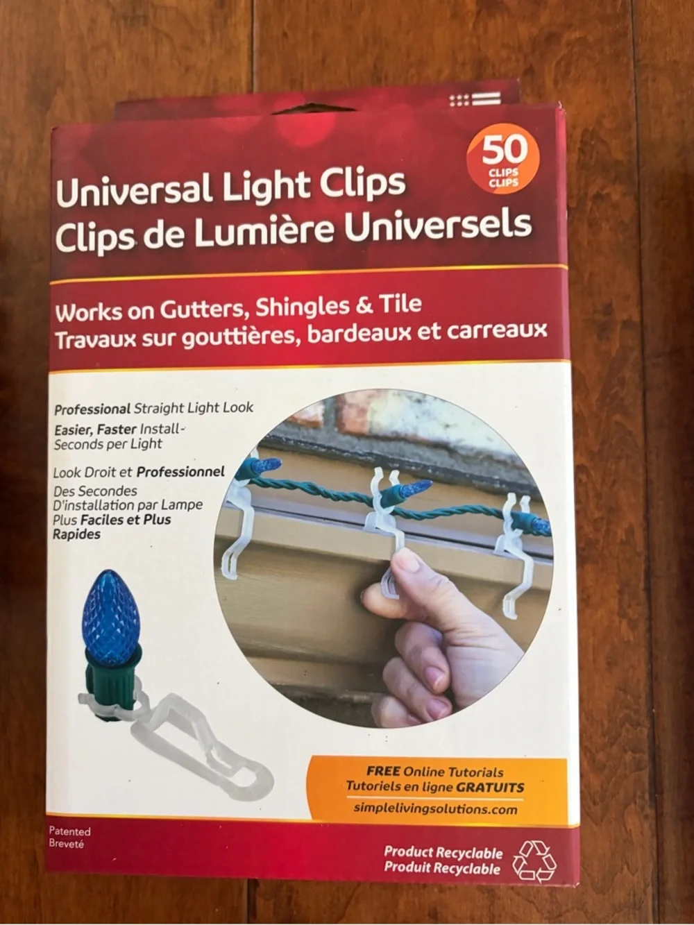 ❤️Universal Light Clips - White (50 Pack)New